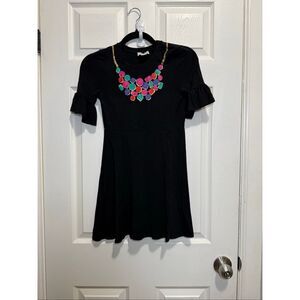 Kate Spade girl’s printed necklace dress size 10